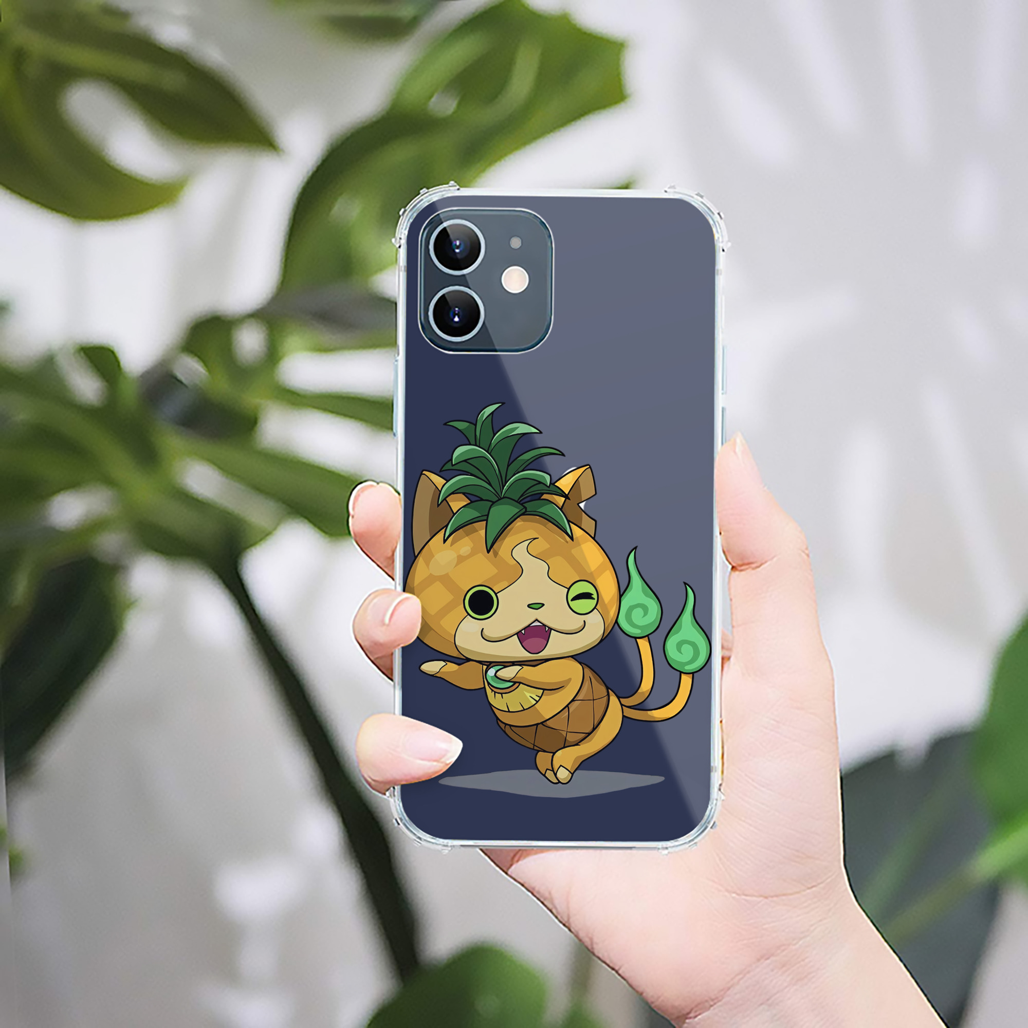 （画像用） 妖怪ウォッチ Yo-kai Watch 【iPhone 12シリーズ対応】透明スマホケース（クリアソフトケース）